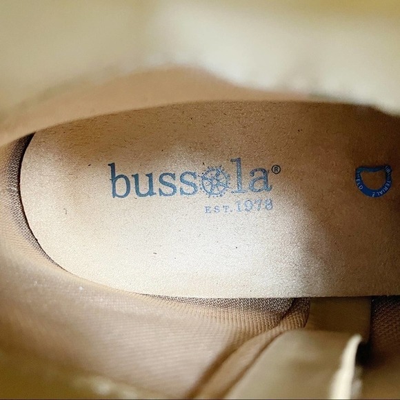 Bussola Western Leather Olive Green Distressed Ankle Bootie 6.5/7 - Picture 5 of 7